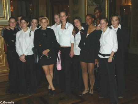 L'EQUIPE FEMININE DU PARIS SAINT GERMAIN FC